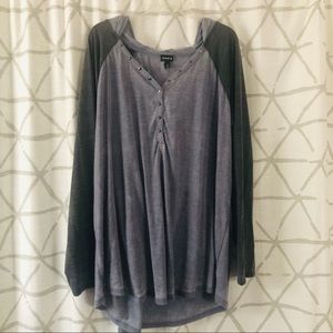 Torrid Hooded Henley